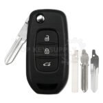 2014+ Renault  Logan 2 Sandero 2  Flip Remote Key 433Mhz (Aftermarket)