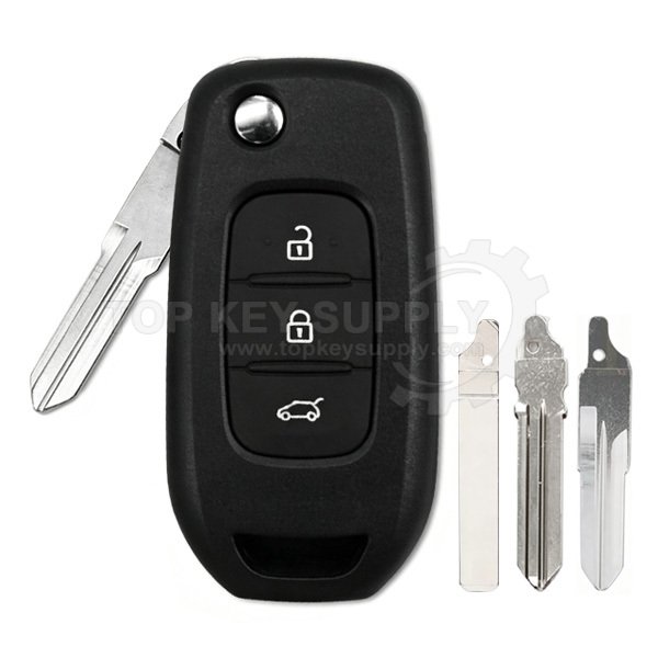 36 RFK REN 219 Vac102 1 2014+ Renault Logan 2 Sandero 2 Flip Remote Key 433Mhz (Aftermarket) - Image 1
