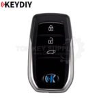 KEYDIY KD TIB01-3 Smart Key Universal Remote 3 Buttons with 4D 8A Transponder For Toyota Lexus Type