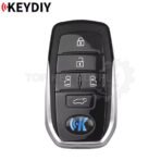KEYDIY KD TIB01-5 Smart Key Universal Remote 5 Buttons with 4D 8A Transponder For Toyota Lexus Type