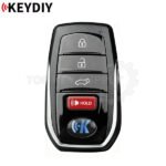 KEYDIY KD TIA01-4 Smart Key Universal Remote 4 Buttons with 4D 8A Transponder For Toyota Lexus Type