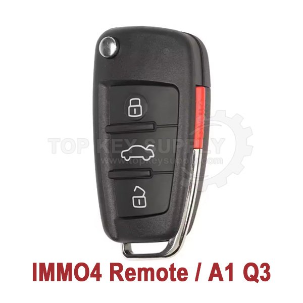 47 RFK AUD 223 2010-2018 Audi A1 Q3 8X0 837 220C / 8X0 837 220A Flip Remote Key (Aftermarket) - Image 1