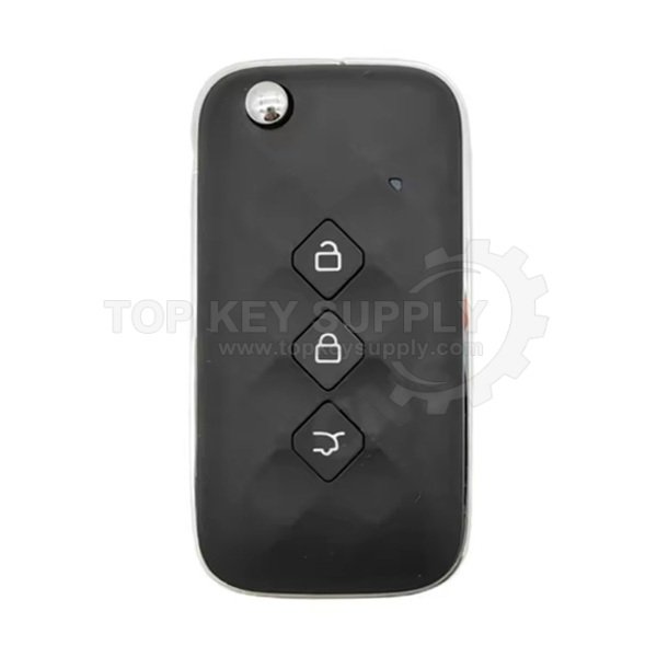 48 RFK CHV 216 2024+ Chevrolet Captiva Aveo Flip Remote Key 3 Buttons 433Mhz (Aftermarket) - Image 1