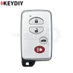 KEYDIY KD TIB03-4 Smart Key Universal Remote with 4D 8A Transponder For Toyota Lexus Type
