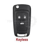 2011-2019 Chevrolet Cruze Impala Malibu Flip Remote Key 433MHZ (Aftermarket)