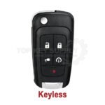 2011-2015 Chevrolet Volt Keyless Flip Remote Key 433MHZ (Aftermarket)