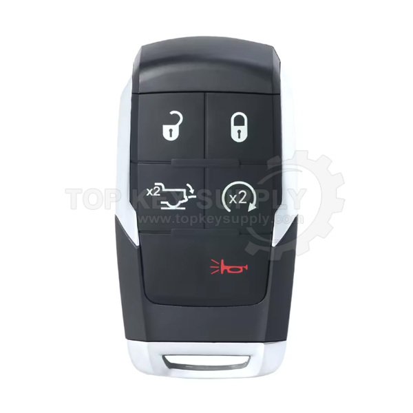 54 2019-2020 Dodge Ram Pickup HD 2500-5500 / 5-Button Smart Key / PN: 68375456AB / GQ4-76T (AFTERMARKET) - Image 1