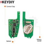 KEYDIY Flip Remote Audi Style 3 Buttons B02 Metal - Image 3