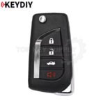 KEYDIY Flip Remote Toyota Style 3 Buttons With Trunk B13-4