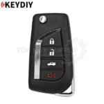 KEYDIY Flip Remote Toyota Style 3 Buttons With Trunk B13-4