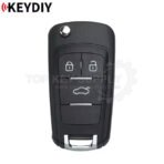 KEYDIY Flip Remote Chevrolet Style 3 Buttons With Panic B18-3