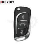 KEYDIY Universal Wireless Flip Remote Key PSA Style 3 Buttons NB11-3 NEW