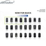 2026 Lonsdor for BUICK BU30 Series Universal Smart Key Work with Lonsdor K518 PRO FCV/ K518 PRO and KW100