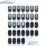 2026 Lonsdor HD30 Series Smart Key CIVIC/ ACCORD/ CR-V/ ODYSSEY/ HR-V.etc For HONDA ID46 ID47 ID4A 2013-2025