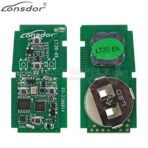 Lonsdor LT20-06 Smart Key PCB With Shell For Toyota Previa Alphard Vellfire 8A+4D Adjustable Frequency 5 / 6 Buttons - Image 2