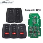 Lonsdor LT20-08 Smart Key PCB With Shell For Toyota & Lexus 8A+4D Adjustable Frequency 2 / 3 / 4 Buttons