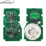 Lonsdor LT20-10 Smart Key PCB With Shell For Toyota 8A+4D Adjustable Frequency 2 / 3 / 4 Buttons - Image 2