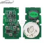 Lonsdor LT20-10 Smart Key PCB With Shell For Toyota 8A+4D Adjustable Frequency 5 Buttons - Image 2