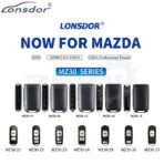 2026 Lonsdor for MAZDA MZ30 Series Universal Smart Key Work with Lonsdor K518 PRO / K518 PRO FCV and KW100