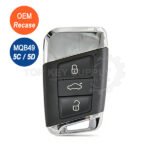 Volkswagen Magotan Passat B8 CC Smart Key 5C 3Buttons 434MHz (Only PCB OEM)