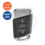 Volkswagen Magotan Passat CC B8 Smart Key 3Buttons 434MHz (Only PCB OEM)