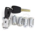 Car Ignition Lock Set For Fiat-Ducato Doblo Cargo Punto Panda Peugeot-Citroen With SIP22 Blade Key