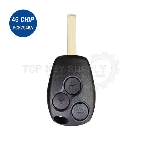 156 RHK REN 209 2004-2016 Renault Kangoo Trafic Master Remote Head Key 433Mhz (Aftermarket) - Image 1