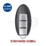2019+ Nissan Kicks X-Trail 285E3-5RF0A Smart Key S180144500 KR5TXN1 Model 433Mhz (Aftermarket)