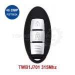 2012-2016 Nissan Micra March 285E3-1HH0D Smart Key 315Mhz (Aftermarket)