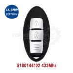 2013-2020 Nissan Qashaqai Pulsar 285E3-4CB0C Smart Key S180144102 Model 433Mhz (Aftermarket)