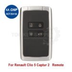 2016-2021 Renault Scenic 4 Duster Smart Key 433Mhz (Aftermarket)