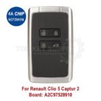 2016-2021 Renault Clio 5 Koleos 2 Captur 2 Smart Key 433Mhz (Aftermarket)