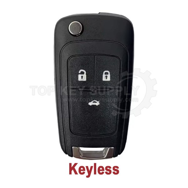 204 RFK OP 207 2009-2016 Opel Astra J Insignia Corsa E Mokka 13584834 Keyless Flip Remote Key 433Mhz (Aftermarket) - Image 1