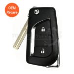 2020+ Toyota Yaris / 2-Button Flip Remote Key / B3W2F2R (Only PCB OEM)