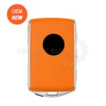 Europe 2016-2020 Volvo S40 V90 XC60 Smart Key 4Buttons 434.2MHz (Leather-Orange) (OEM)
