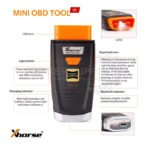 XHORSE XDMO20EN MINI OBD TOOL V2 Newly supports CANFD protocol 8A immo box All Key Lost - Image 2